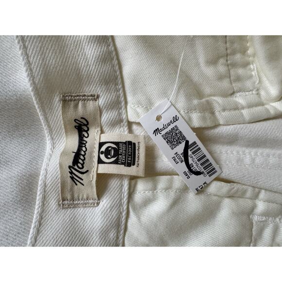 NWD Madewell Harlow Wide Leg Trouser Jeans Pleated Airy Denim VTG Canvas Size 28 - Picture 10 of 12